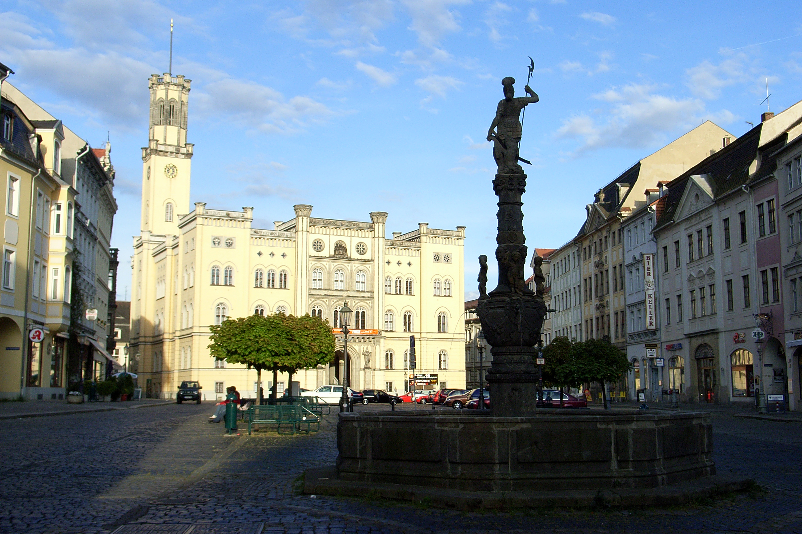 Mädchen in Zittau, Sachsen