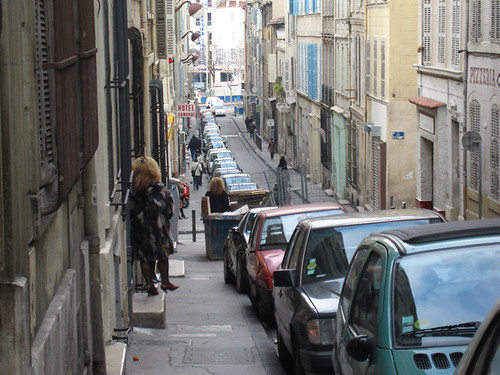 Filles dans Marseille, France